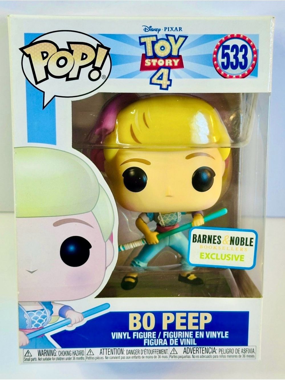 Funko Bo Peep Pop! Vinyl Figure - Yellow & Blue (Barnes & Noble Exclusive)